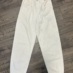 White Corduroy Pants